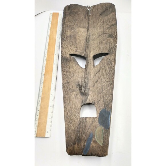 Seattle Seahawks NFL LOGO Tiki Totem Tribal Mascot Wall Statue 14.5Dorm Man Cave - Picture 6 of 6